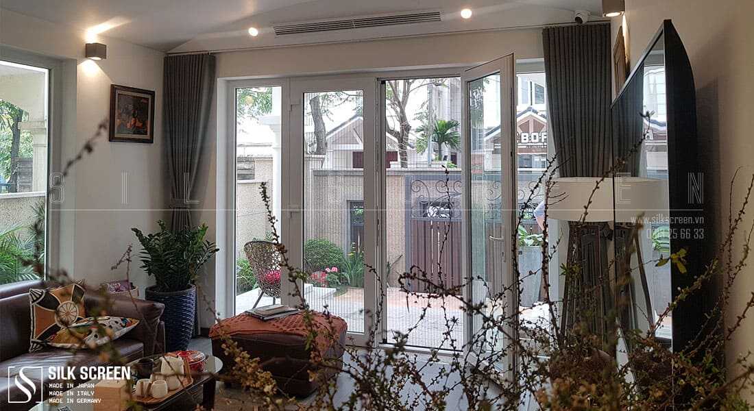 giá cửa lưới chống muỗi